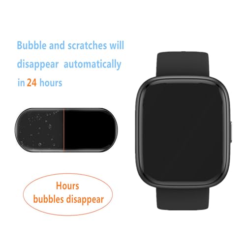 Aemus Screen Protector Compatible for Cillso IDW26 / IDW25 Smart Watch 1.83" (6 Pack) Clear TPU Soft Film, Compatible for EchoByte, aeac IDW28 Smartwatch 1.85 Screen Protector