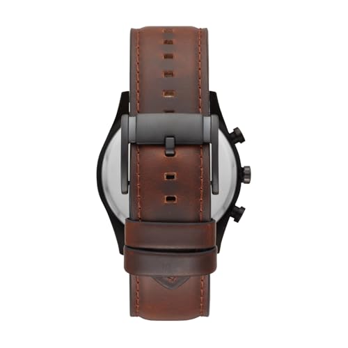 Fossil Sullivan Multifunction Brown Leather Watch BQ2457