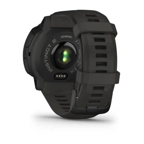 Garmin 010-02626-10 Instinct 2, Rugged Outdoor Watch with GPS, Built for All Elements, Multi-GNSS Support, Tracback Routing and More, graphite (Renewed)