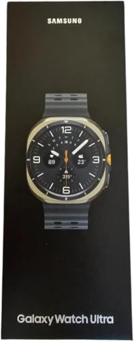 Samsung Galaxy Watch Ultra 2025 (64GB, 47mm, Unlocked LTE) AI Smartwatch with 1.5" AMOLED, Wi-Fi, Bluetooth, Heart Rate, GPS Fitness Tracker, International Model (Fast Charger Cube Bundle, Silver)