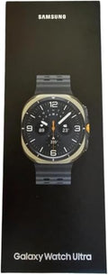 Samsung Galaxy Watch Ultra 2025 (64GB, 47mm, Unlocked LTE) AI Smartwatch with 1.5" AMOLED, Wi-Fi, Bluetooth, Heart Rate, GPS Fitness Tracker, International Model (Fast Charger Cube Bundle, Silver)