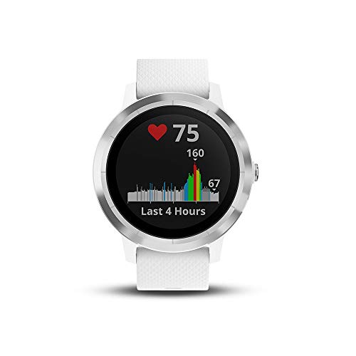 GARMIN - Smartwatch GARMIN Vivoactive 3 1,2' GPS Waterproof 5 ATM Glonass White Stainless steel (Renewed)