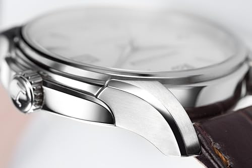 Hamilton Jazzmaster Automatic Men's Watch, 40mm Stainless Steel Case, Swiss Made, Silver Dial Analog Wrist Watch for Men, 50m Waterproof, Sapphire Crystal, 3-Hand Movement, Calf Leather Strap
