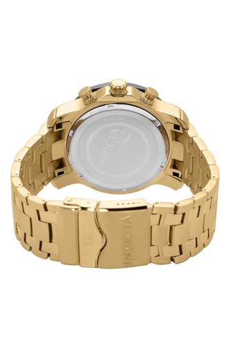 Invicta Men's Pro Diver 50mm Stainless Steel Quartz Watch, Gold (Model: 37725)