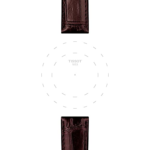 T852043013 20mm Lug Brown Leather Strap