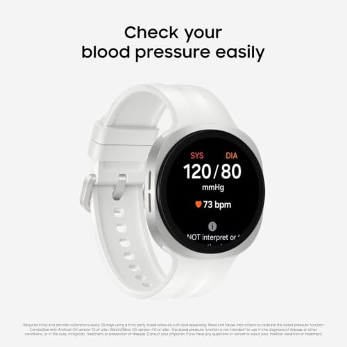 Samsung Galaxy Watch9, Silver, 44mm Bluetooth Smartwatch