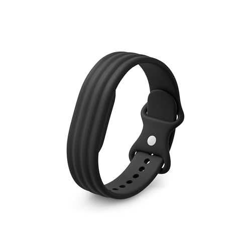 Google Fitbit Air Active Band - Workout-Friendly Silicone Band - Only Compatible with Fitbit Air - Obsidian, Small