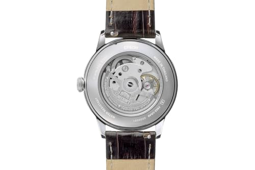 Orient Bambino No Date | Automatic/Hand-Winding Automatic Movement | 38.4 mm Stainless Steel Dress Watch | Unisex | Champagne Dial | RA-BB0003Y30B