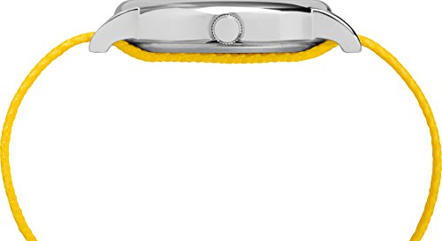 Timex Unisex TW2R41100 Weekender 38mm Peanuts Charlie Brown Nylon Slip-Thru Strap Watch