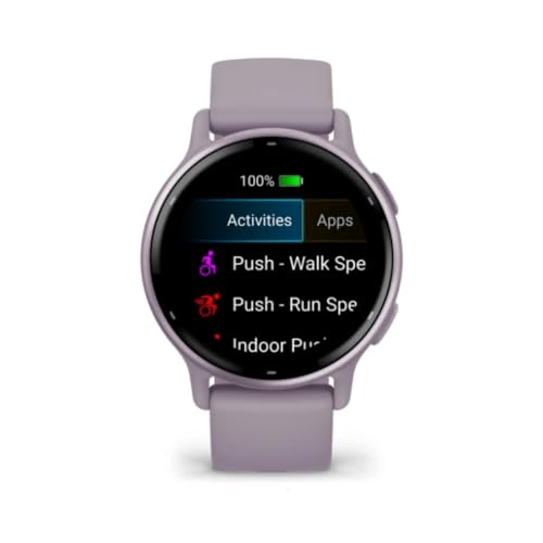 Garmin vívoactive 5, Health and Fitness GPS Smartwatch, AMOLED Display, Up to 11 Days of Battery, Orchid