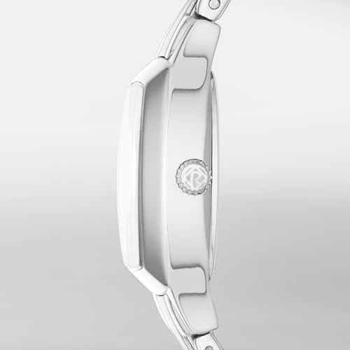Relic by Fossil Women's Everly Three-Hand Silver Stainless Steel Bracelet Watch, Dress Watch for Women