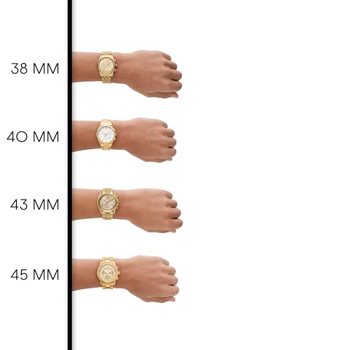 Michael Kors Men's Watch, Slim Runway Three-Hand Black Stainless Steel Men's Watch