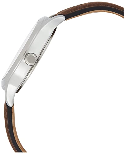 Timex Men's T40051 Expedition Metal Field Brown/Olive Leather Strap Watch