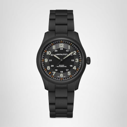 Hamilton Khaki Field Automatic Black Dial Men's Watch H70215130