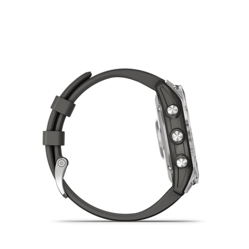 Garmin epix Gen 2, Premium Active smartwatch, Touchscreen AMOLED Display, Adventure Watch with Advanced Features, Slate Steel (Renewed)