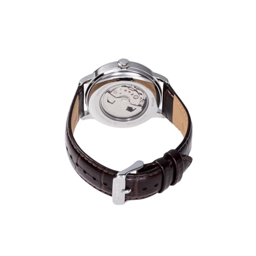 Orient Bambino Sun & Moon Automatic Watch Mechanical Automatic RN-AK0803Y Men's Ivory, Ivory, Classic