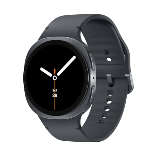 Samsung Galaxy Watch 8, 44mm Bluetooth Smartwatch, Fitness Tracker, Sleep Coaching, Running Coach, Energy Score, Heart Rate Tracking, Graphite SM-L330NDACXAA 2025 Model (Renewed)