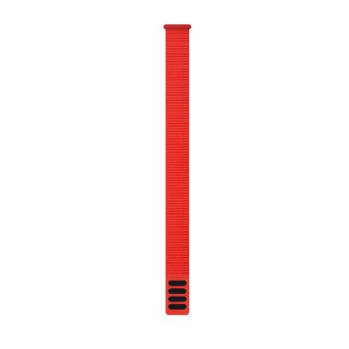 Garmin UltraFit Nylon Strap (22 mm) - Flame Red