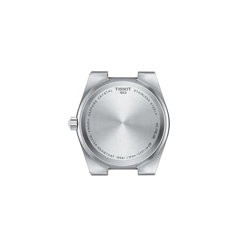 Tissot Unisex Tissot PRX 35mm 316L Stainless Steel case Quartz Watch, Grey, Stainless Steel, 11 (T1372101135100)