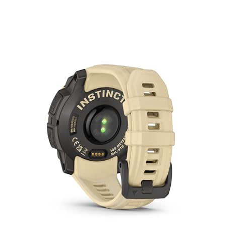 Garmin Instinct® 3 – 45 mm, AMOLED Display, Rugged Outdoor GPS Smartwatch, Built-in Flashlight, Alpine Rush Collection Limited Edition Color, Citrine with Citrine Band