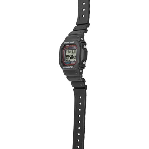 Casio G-Shock GW-M5610U-1 Men's Solar Black Resin Sport Watch