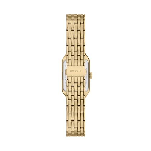 Fossil Women's Watch, Raquel Quartz Stainless Steel Three-Hand Watch for Women, Color: Gold