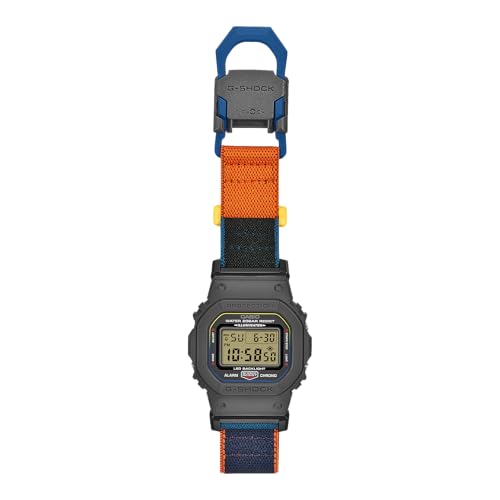 Casio G-Shock Cloth Band Dark Gray Digital Watch DW5600MNC-8A2