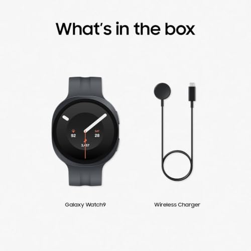 Samsung Galaxy Watch9, Graphite, 44mm Bluetooth Smartwatch