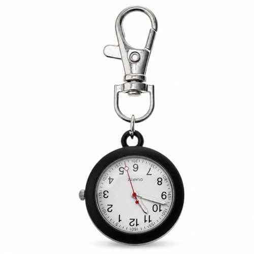 balacoo Clip On Pocket Watch - Nurses Watches for Women Men, Badge Watch