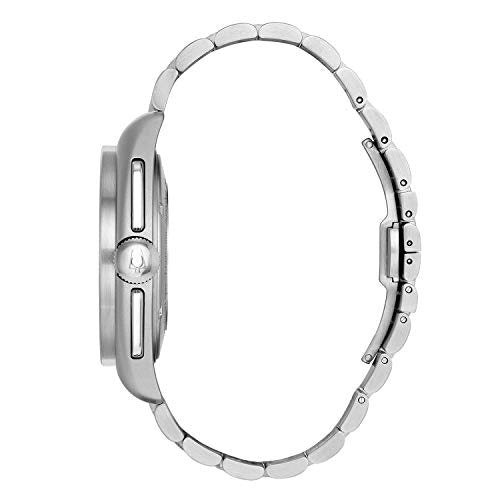 Bulova Men's Archive Series Lunar Pilot 6-Hand Chronograph High Performance Quartz Stainless Steel, Sapphire Crystal Style: 96B258