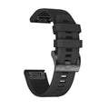 ANCOOL for Fenix 5/Fenix 6/Fenix 7 Band 22mm Silicone Watch Band for Fenix 8 47mm/Fenix 7 Pro/6 Pro/5 plus/Forerunner 935/945/955/965/Approach S62/S60/Epix Gen 2 47mm(Black)