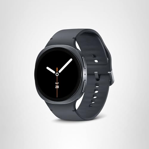 Samsung Galaxy Watch 8, 44mm Bluetooth Smartwatch, Fitness Tracker, Sleep Coaching, Running Coach, Energy Score, Heart Rate Tracking, Graphite SM-L330NDACXAA 2025 Model (Renewed)