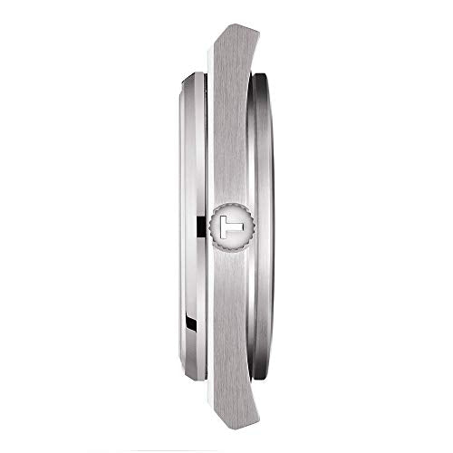 Tissot mens PRX 316L stainless steel case Dress Watch Grey T1374101103100