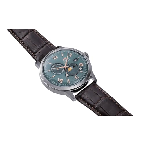 Orient Bambino Version 9 Stainless Steel Automatic Dress Watch with Weekly Calendar Model: RA-AK0805E30B