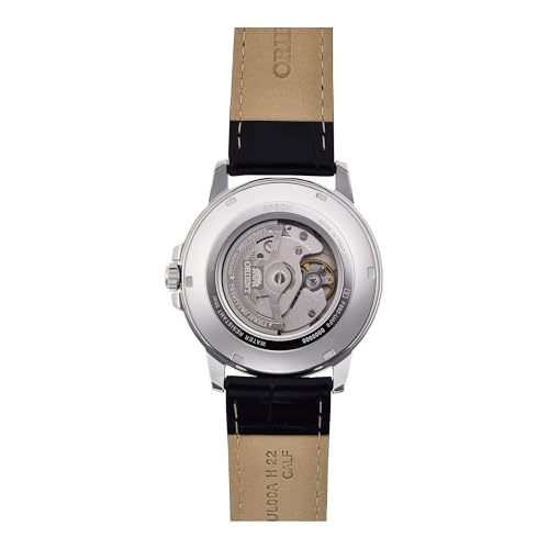 Orient Contemporary Conmuter Men's Automatic Manual Winding Casual Watch AA0C, Black, Casual