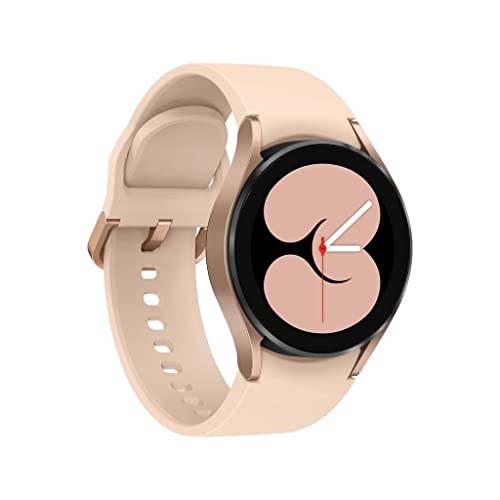Samsung Galaxy Watch 4 40mm R865 Smartwatch Bluetooth WiFi + LTE with ECG Monitor Tracker for Health Fitness Running Sleep Cycles GPS Fall Detection - (Pink Gold) (Renewed)