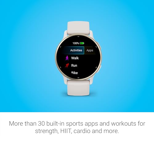 Garmin vívoactive 5, Health and Fitness GPS Smartwatch, AMOLED Display, Up to 11 Days of Battery (Renewed)