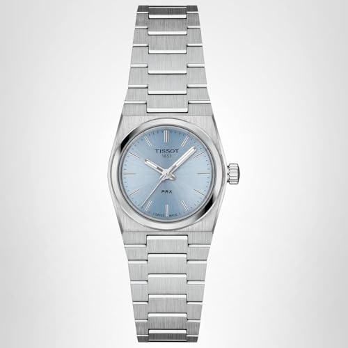 Tissot PRX Quartz 25mm, Swiss Quartz Watch for Women, Stainless Steel Case, T1370101135100