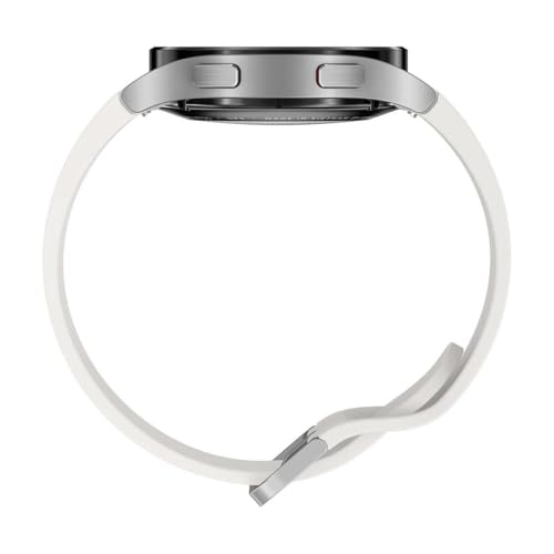 SAMSUNG Electronics Galaxy Watch 4 40mm Smartwatch with ECG Monitor Tracker for Health Fitness Running Sleep Cycles GPS Fall Detection Bluetooth US Version, Silver (Renewed)