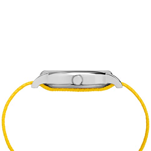 Timex Unisex TW2R41100 Weekender 38mm Peanuts Charlie Brown Nylon Slip-Thru Strap Watch
