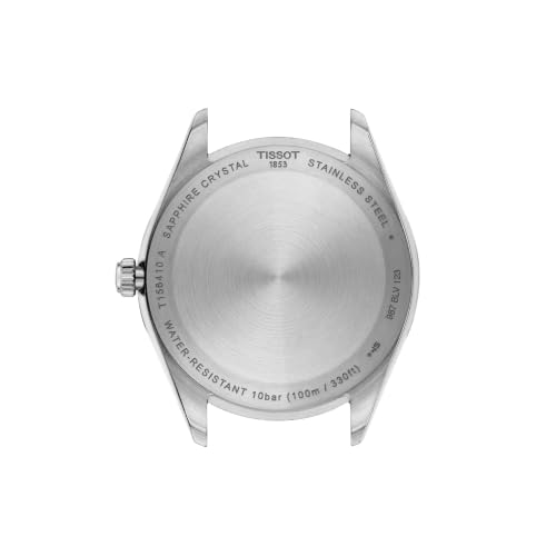 Tissot Ballade 40mm, Swiss Quartz Watch for Men, Stainless Steel Case, Blue Dial, T1564101135100