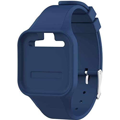 Turnwin Bands Straps Compatible with Golf Buddy Voice/Voice 2 Golf Watch, Colorful Flexible Silicone Band Rubber Strap Wristbands Compatible for Golf Buddy Voice 2/Voice, Blue