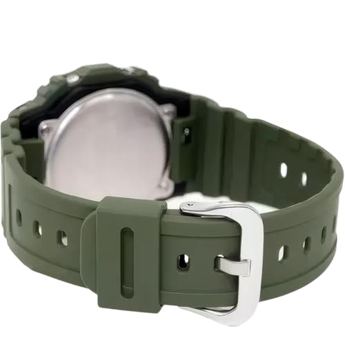 Casio DW5610UU-3 Men's Classic Urban Utility Green Resin Band Alarm Chronograph G Shock Watch