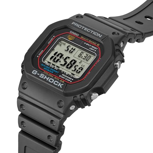 Casio G-Shock GW-M5610U-1 Men's Solar Black Resin Sport Watch
