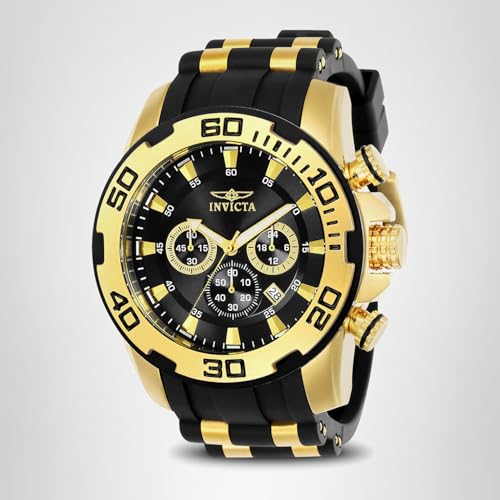 Invicta Men's 22340 Pro Diver Analog Display Quartz Black Watch