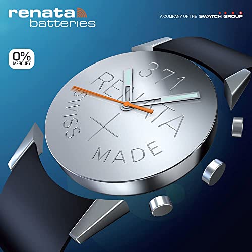 Renata 4 373 Button Cell Watch 0% Hg Mercury Free Batteries