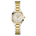 Bulova Ladies' Classic Dress 3-Hand Quartz Stainless Steel Watch, Two Tone Gold, 28mm Style: 98L217