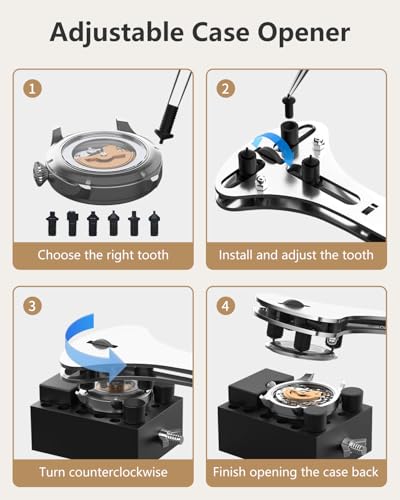 EasyTime Watch Repair Kit 149IN1: Watch Link Removal & Battery Replacement