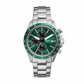 Fossil Autocross Multifunction Quartz Green Dial Watch FS6127