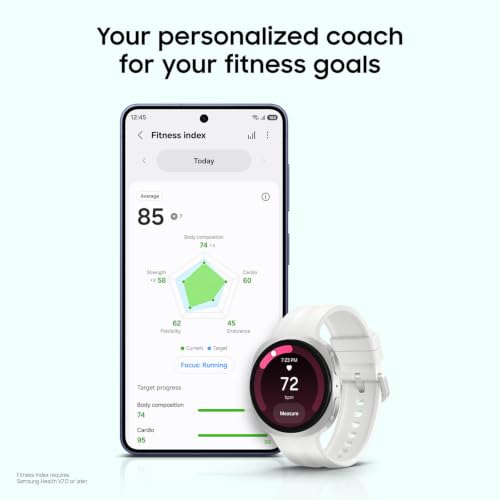 Samsung Galaxy Watch9, Silver, 44mm Bluetooth Smartwatch